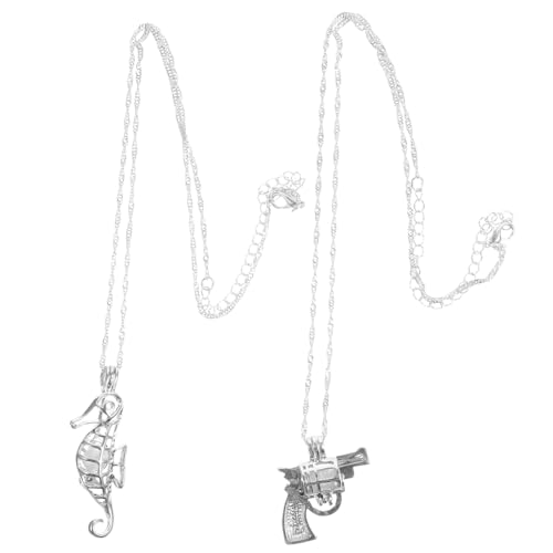 Beavorty 2stücke Perlenanhänger-halskette Für Frauen Und Mädchen Schlichte Kette Mit Perle Modischer Halsschmuck Aus Passend Zu Verschiedenen Outfits Und Anlässen von Beavorty