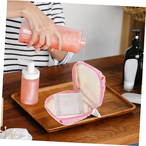 Beavorty 2 Stück Tragbare Hygienische Aufbewahrungstaschen für Damen Leicht mit Niedlichem Cartoon Multifunktional als Kosmetiktasche und Tamponbeutel für Unterwegs von Beavorty