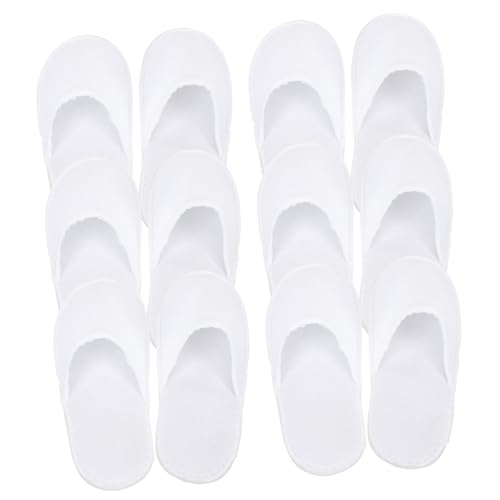 Beavorty 20 Paare Einweg Hotel Hausschuhe Unisex Leichte Spa Gäste Slipper mit Rutschfester Sohle Tragbare Einmal Slipper für Damen und Herren für Reisen Partys und Hotelgebrauch von Beavorty