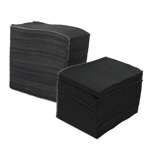 Beavorty Einweg Reinigungsunterlagen Für Tattoos Doppelter Schutz Für Massage Tische Ideale Reinigungslösungen Für Tätowierungen Und Zahnarztpraxen Schwarze Tischdecken von Beavorty