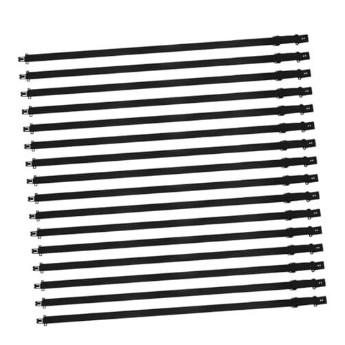 Beavorty 20 Stück Teiliges Elastisches Bow Tie Verlängerungsband mit Verstellbarem Verschluss Dehnbares Polyesterband für Schuluniformen Flexible Größe Langlebig Farbbeständig Einfach von Beavorty