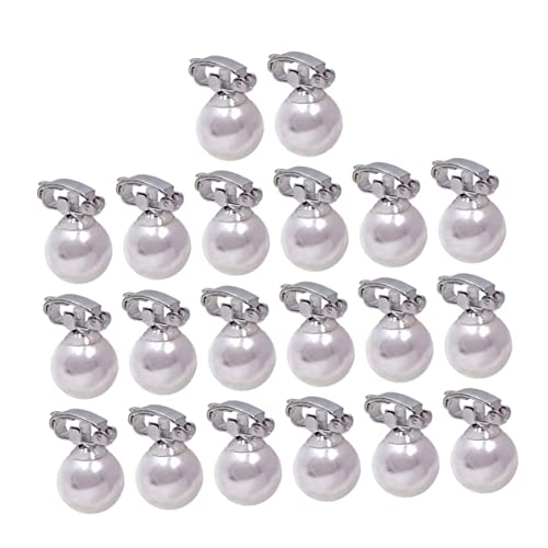 Beavorty 20St Doudou Haars pange Diamant-Haarspangen Haarschmuck für die Hochzeit Haarnadel Haarklammer Kopfschmuck für Mädchen Zopf-Haarspange Mini Kopfbedeckung Korn Perle Braut Legierung von Beavorty