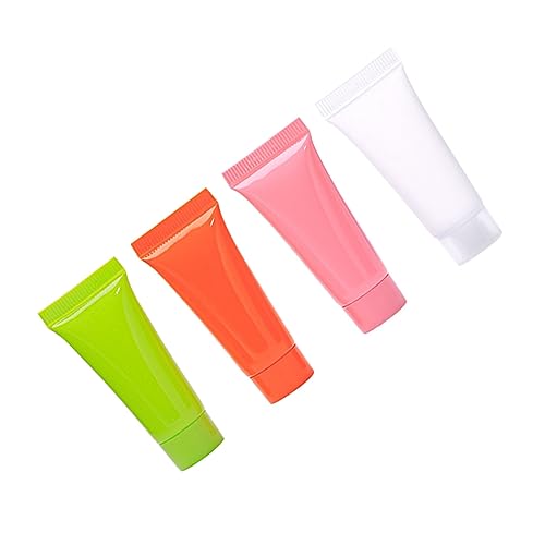 Beavorty 20st Handcreme-schlauchflasche Sprühen Zahnpasta Flaschen Gel Wieder Auffüllbar Tabletten Parfüm Düse Schäumend Deckel Nachfüllung Würze Automatisch Feuchtigkeitscreme von Beavorty