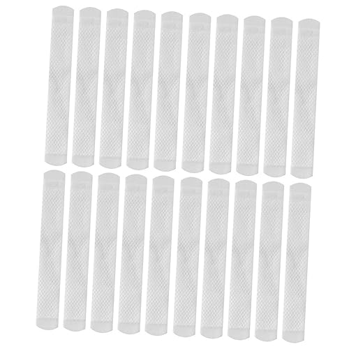 Beavorty 20st Hut-schweiß-aufkleber Block Kragen Kühlung Hut-sweat-liner Mützen Schweißpad Highlights-haarfärbeset Selbstklebende Absorbierende Schweißpads Tücher Schweißfutter Sperre Vlies von Beavorty