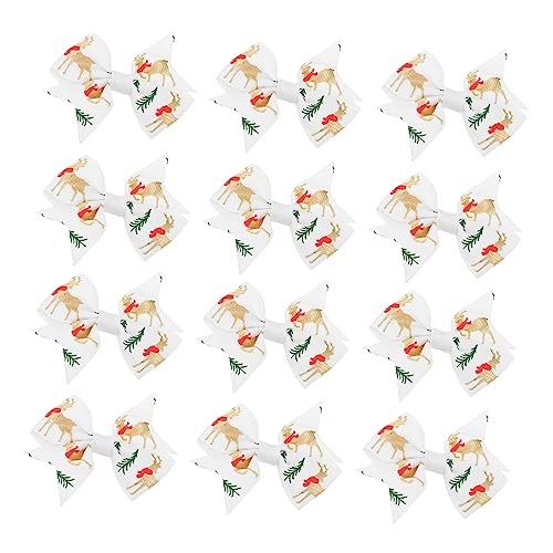 Beavorty Elegante Weihnachts-haarschleifen Clip Schleife Knoten Haarspangen Für Kinder Modische Kinder-haarschleifen Haarhalter von Beavorty