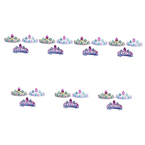 Beavorty 21 Stk Meerjungfrau Stirnband Meerjungfrau-papier Meerjungfrau Haarband Meerjungfrau Partyhut Meerjungfrau Prinzessin Geburtstag Tiara Haarkamm Kind Vlies Fischschwanz Haarschmuck von Beavorty