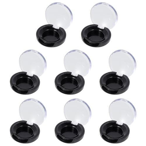 Beavorty Stück Lidschatten Leere Bulk-Make-Up-Lippenbalsam-Behälter Make-Up-Behälter Lippenbalsam-Fülltablett Make-Up-Plastikglas Make-Up-Leeres Make-Up-Unterpaket Organizer-Behälter von Beavorty