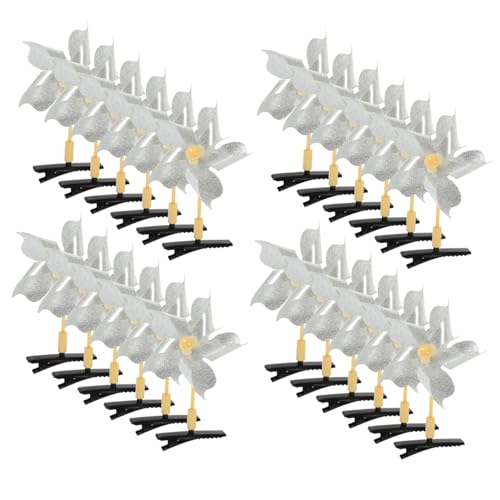 Beavorty 24 Stück Teiliges Glitzer Haarspangen mit Drehbarem Windmühlen Design für Mädchen Schimmernde Haarclips Spielerisches Styling Zubehör Funkelnde Haarklammern für Besondere Anlässe von Beavorty