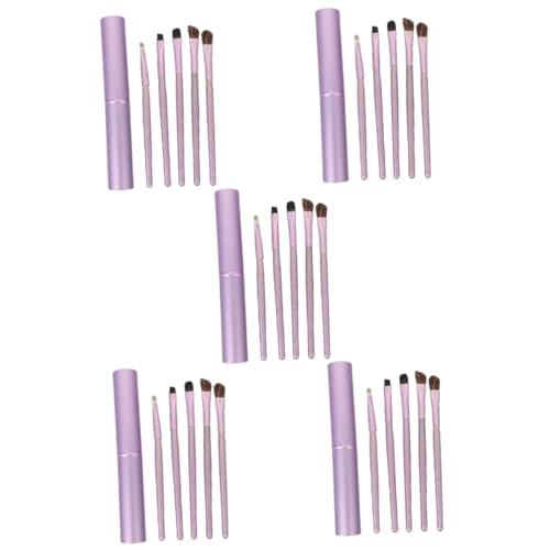 Beavorty 25 Stk Lidschattenpinsel aus Rosshaar Make-up-Lidschatten-Tool Lidschattenpinsel für Frauen Make-up Pinsel Lidschatten-Make-up-Pinsel Lidschattenpinsel für Mädchen von Beavorty