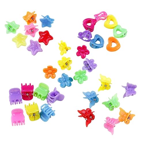 Beavorty Buntes Haarset 250-teilig Mini-haarnadel Für Mädchen Und Frauen Süßigkeiten-mini-haarklammern Ideal Für Partys Zufällige Farbe von Beavorty