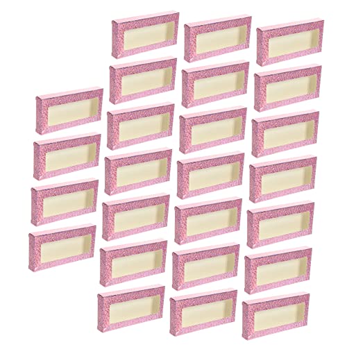 Beavorty 25st Nailart-box Wimpernschachteln Aus Papier Wimpernboxen Verpackung Wimpern Boxen Leere Wimpernorganisatoren Wimpernbehälter Falsches Wimpernetui Aus Papier Maniküre Farbkasten von Beavorty