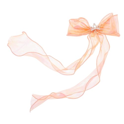 Beavorty 2stücke Spitze Schleife Haarclips Lang Haarband Damen Haarspangen Mit Schleife Clip Accessoires von Beavorty