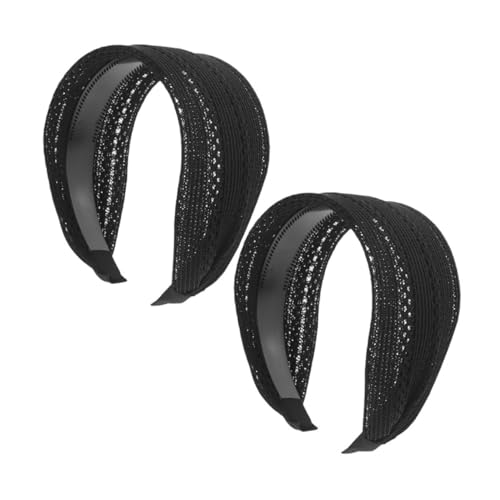 Beavorty Bedeckendes Stirnband Für Frauen Breites Breites Haarband Haarbänder Mit Zähnen Gewebtes Haar-accessoire von Beavorty