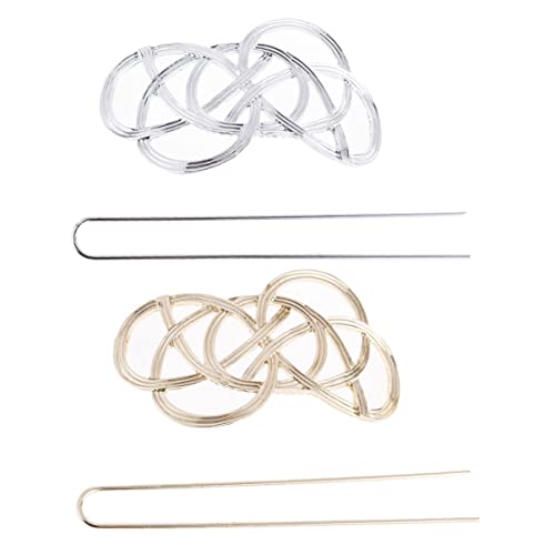 Beavorty Japanische Haarspangen Für Frauen Dutts Vintage-haarspangen Für Frauen Geometrischer Haarknotenhalter von Beavorty