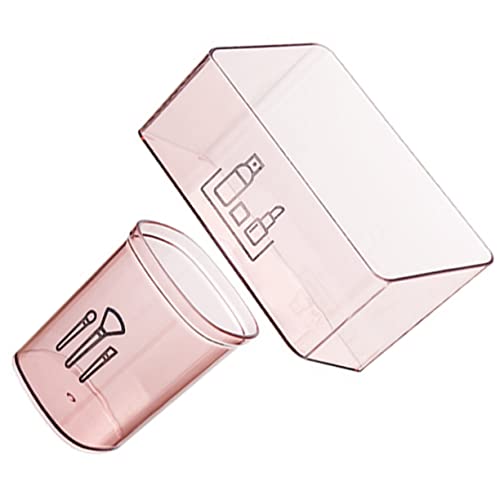 Beavorty 2stücke Aufbewahrungsbox Für Kosmetik Und Make-up Organizer Aus Kunststoff Für Schminktisch Pinselhalter Und Stifthalter Für Hautpflegeprodukte Und Kleinigkeiten von Beavorty