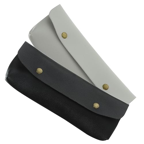 Beavorty 2stücke Make-up-Pinsel-Tasche Für Reisen Make-up-Pinsel-Organizer-Tasche Kleine Stiftbeutel Aus Pu Zum Aufbewahren Tragbare Mit Ausreichend Stauraum von Beavorty