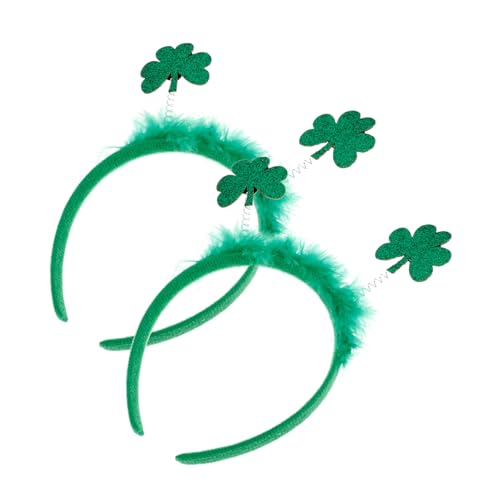 Beavorty Kopfbedeckung Haarreif 2 Stk Irisches Festival Stirnband Party Haarschmuck Robustes Material Einfach Zu Bedienen von Beavorty