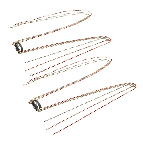 Beavorty 2-teiliges Haarspangen-set Haarschmuck Für Zöpfe Für Frauen Zopf-accessoires Schmuck von Beavorty