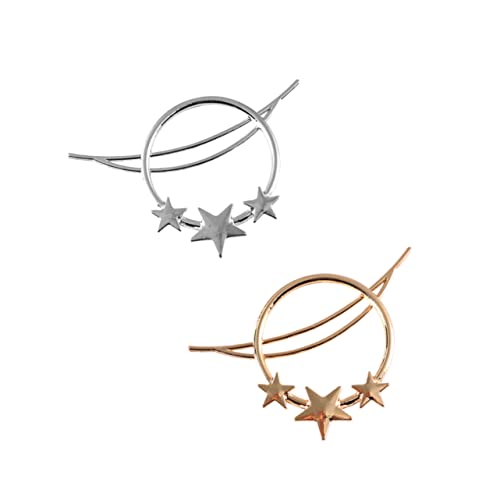 Beavorty 2stücke Dekorative Metall Haarnadeln Für Frauen Leicht Und Langlebig Für Partys Bankette Und Täglichen Gebrauch Als Haarschmuck von Beavorty