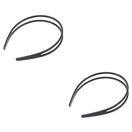 Beavorty 2st Stirnband Weibliches Gesicht, Das Haarband Wäscht Haare Schmücken Haarschmuck Für Frauen Zweistufiges Haarband Plastik Braut Kamm Sport von Beavorty