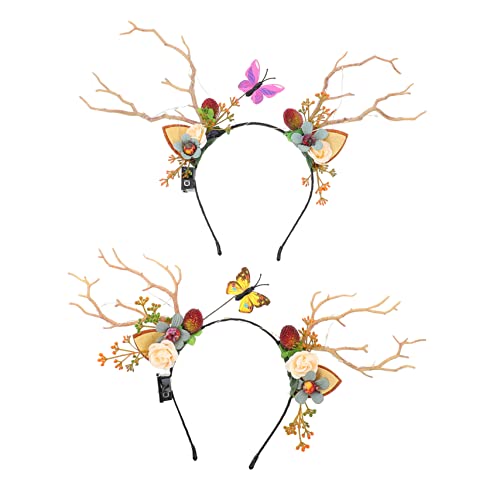 Beavorty 2st Weihnachtsstirnband Figuren Kostüm Lametta Halloween Kopfbedeckung Paillette Hochzeit Stirnband Geweih Reifen Stern Weihnachtskopfschmuck Weihnachtshaarband Stahlbügel Beavorty 2st Weihnachtsstirnband Figuren Kostüm Lametta Halloween Kopfbedeckung Paillette Hochzeit Stirnband Geweih Reifen Stern Weihnachtskopfschmuck Weihnachtshaarband Stahlbügel von Beavorty