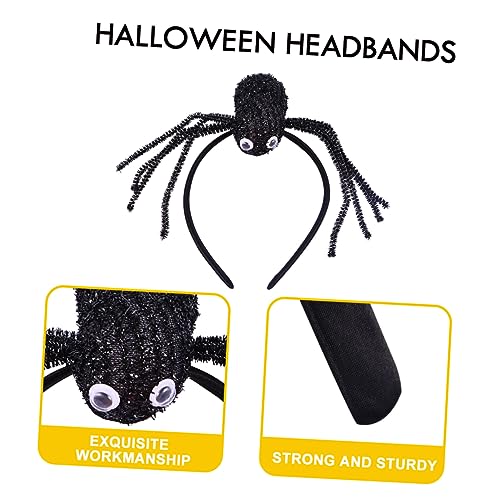 Beavorty 2stücke Halloween Stirnband Mit Cartoon Spinne Design Kopfbedeckung Für Halloween Party Haarschmuck Aus Hochwertigem Geeignet Für Partys Und Kostüme Mit Gummiband Für Bequemen von Beavorty