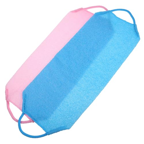 Beavorty 2stücke Rücken Peeling-badewäscher Duschschrubber Körper Peeling-handtücher Badeschrubber Waschlappen Für Körper Peeling-rückenhandtuch Für Dusche von Beavorty