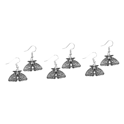 Beavorty 3 Paare Gothic Ohrringe Damen Drop Design Mottomotiv Allergiefrei Leicht Langlebig Halloween Party Schmuck von Beavorty