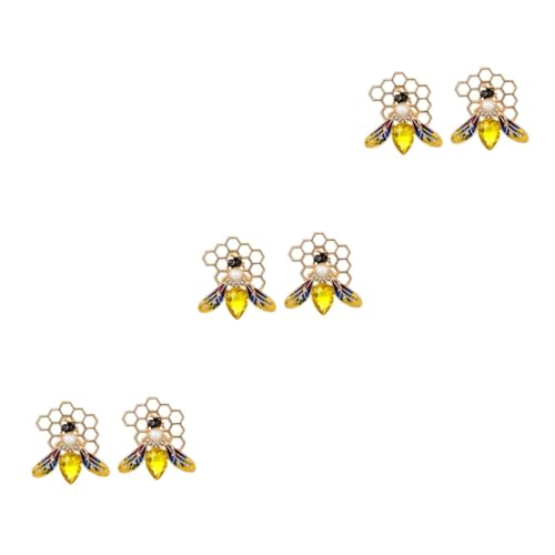 Beavorty 3 Sätze Bienen Broschen Legierung Stilvolle Kreative Brustnadeln Für Kleidung Schals Und Hüte Für Partys Und Besondere Anlässe 2 Stück * 3 von Beavorty