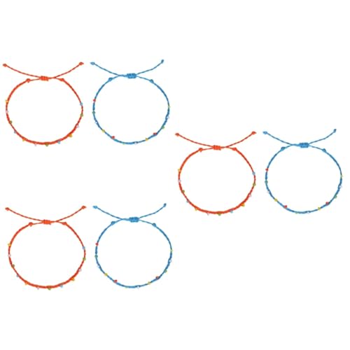 Beavorty 3 Sätze Bohemian Fußkettchen Für Damen Handgefertigte Perlen Mehrlagige Anklet Für Täglichen Gebrauch Einzigartiger Attraktiver Schmuck Für Besondere Anlässe 2 Stücke * 3 von Beavorty