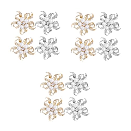 Beavorty 3 Sätze Brosche Legierung Mit Perlen Hochwertige Blüten Anstecknadel Für Frauen Vielseitiges Accessoire Silber Für Kleidung Taschen Schals 4 Stücke * 3 Beavorty 3 Sätze Brosche Legierung Mit Perlen Hochwertige Blüten Anstecknadel Für Frauen Vielseitiges Accessoire Silber Für Kleidung Taschen Schals 4 Stücke * 3 von Beavorty