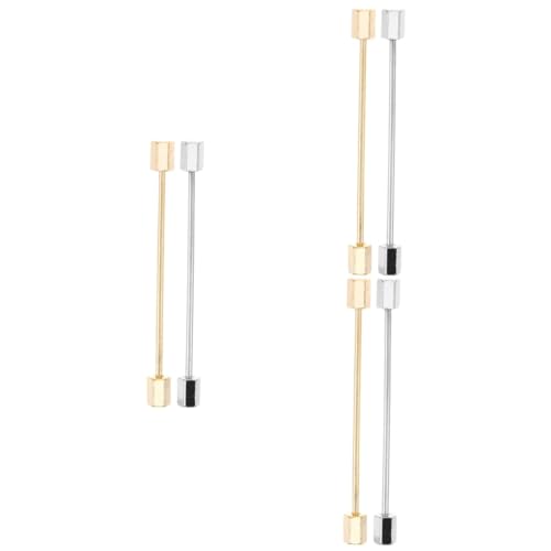 Beavorty 3 Sätze Herrenkrawattennadeln Für Anzüge Metall Krawattenklammern Kragenstifte Für Krawattenzubehör Für Formelle Anlässe Besondere Veranstaltungen 2 Stück * 3 von Beavorty