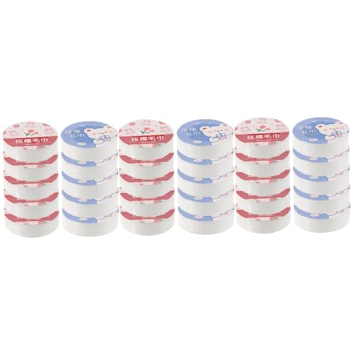Beavorty 3 Sätze Komprimiertes Handtuch Trockene Tücher Kühlung Komprimierte Badetücher Handtuch Groß Mikrofaser Reinigung Spender Wunder Gesichtsdampftuch Pflanzenfasern 10 Stück * 3 von Beavorty