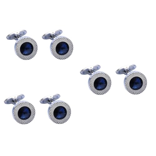 Beavorty 3 Sätze Manschettenknöpfe Herren Hemdmanschetten Für Formelle Anlässe Stilvolles Accessoire Für Hochzeiten Geschäftstreffen Besondere Anlässe 2 Stück * 3 von Beavorty