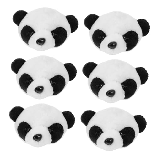 Beavorty 3 Sätze Panda Brosche Plüsch Cartoon Pin Dekorative Anstecknadel Für Frauen Süßes Panda Tierdesign Für Kleidung Accessoires 6 Stücke * 3 von Beavorty