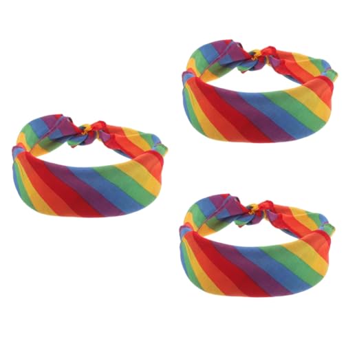 Beavorty 3 Sätze Sport Stirnband Laufbandana-stirnband Bandana- Für Yoga Kopfbedeckungen Für Frauen Bandana- Zum Laufen Sport Workout- Stoff 2 Stück * 3 von Beavorty