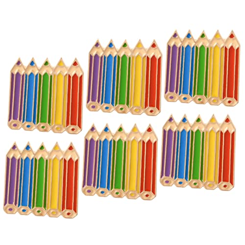 Beavorty 3 Sätze Teiliges Bunte Alloy Broschen Im Bleistift Stil Dekorative Anstecknadeln Für Frauen Für Kleidung Schals Und Taschen 6 Stück * 3 von Beavorty