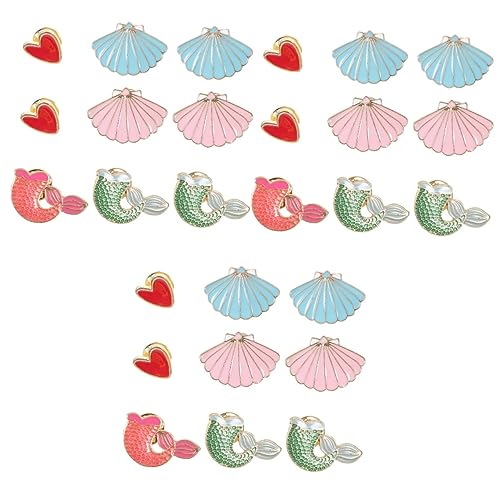 Beavorty 3 Sätze Teiliges Kreatives Cartoon Brosche Für Frauen Niedliche Meeresstern Brustnadel Für Kleidung Taschen Hüte Leicht Langlebig Für Besondere Anlässe 9 Stück * 3 von Beavorty