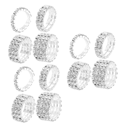 Beavorty 3 Sätze Teiliges Ring Set Für Damen Funkelnde Zirkonringe Stapelbare Jubiläumsringe Eleganter Modeschmuck Für Besondere Anlässe 4 Stück * 3 von Beavorty