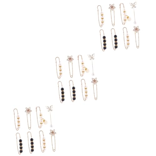 Beavorty 3 Sätze Teiliges Verstellbarer Brosche Für Damen Taillierung Dekoration Für Kleidung Zur Anpassung Von Röcken Hosen 8 Stücke * 3 von Beavorty