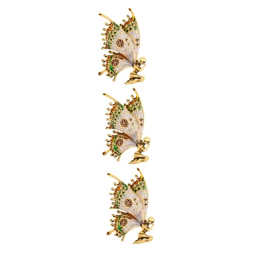 Beavorty 3 Stck. Brosche Legierung mit Schillerndem Design als Anstecknadel für Kleider und Jacken für Partys und Besondere Anlässe Beavorty 3 Stck. Brosche Legierung mit Schillerndem Design als Anstecknadel für Kleider und Jacken für Partys und Besondere Anlässe von Beavorty