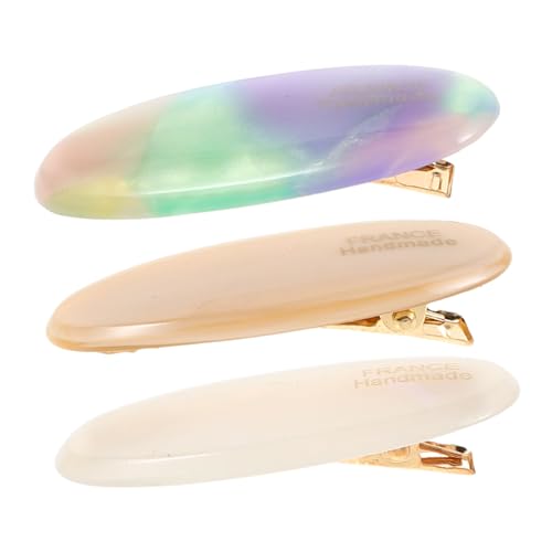 Beavorty 3stücke Kleine Ovale Französische Haarnadeln Für Damen Vintage-retro-haarspangen Haar-accessoire Für Haarnadel von Beavorty