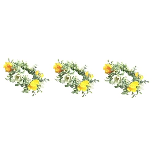 Beavorty 3 Stk Die Blumen Haarring Braut von Beavorty