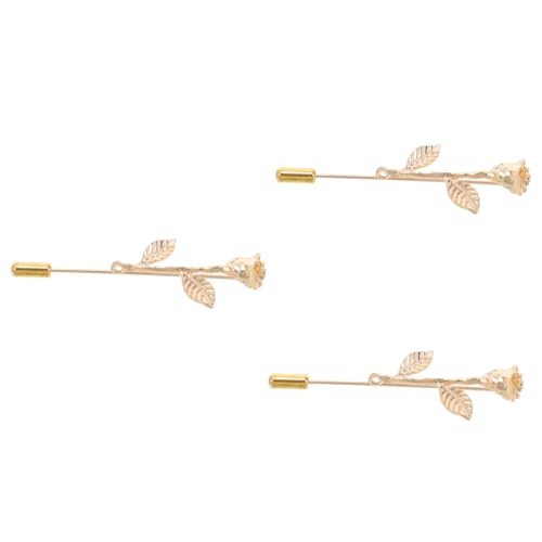 Beavorty 3 Stück Brosche Schmuck Bekleidungsnadel Männer Strassnadel Kragensteg Anzugstift Herren Kragen Bleibt Anzug Krawattennadel Brosche Für Herrenanzug Golden Zinklegierung Beavorty 3 Stück Brosche Schmuck Bekleidungsnadel Männer Strassnadel Kragensteg Anzugstift Herren Kragen Bleibt Anzug Krawattennadel Brosche Für Herrenanzug Golden Zinklegierung von Beavorty