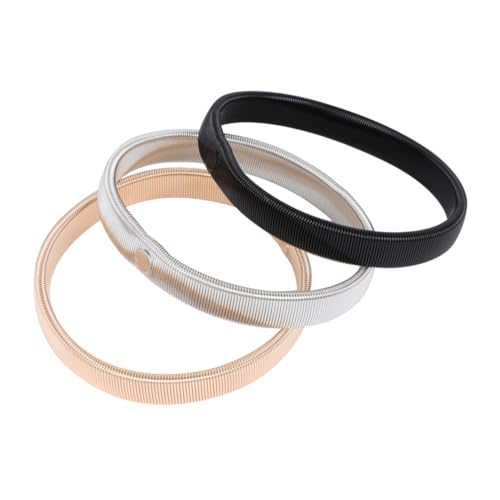 Beavorty 3stücke Herrenarmbänder Aus Metall Elastisch Modische Armbänder Für Männer Ärmelhalter Zum Hochhalten Langer Ärmel von Beavorty