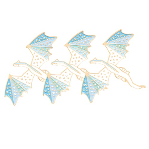 Beavorty 3stücke Dinosaurier-anstecknadel Aus Metall Dekorative Brosche Emaille Revers Pin Für Kleidung Taschen Schals Unisex von Beavorty