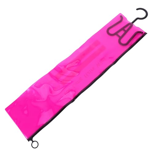 Beavorty 3 Stücke Teiliges Wig Storage Bag mit Aufhänger Wasserdichte und Staubdichte Pvc-haarverlängerungs-aufbewahrungstaschen Transparenter Organizer für Multiple Perücken Platzsparend von Beavorty