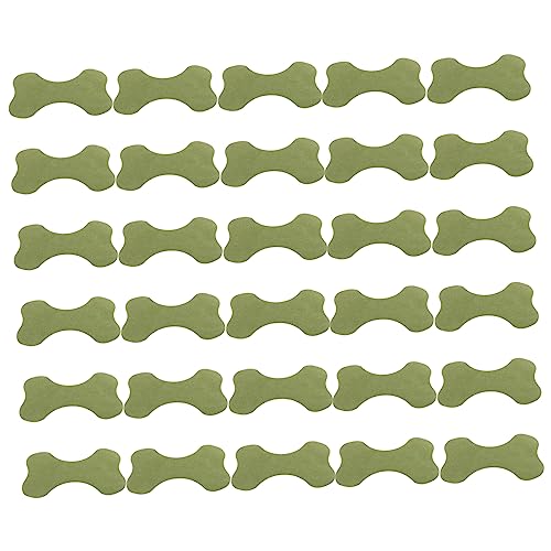 Beavorty 30 Blatt Leere Moxa Aufkleber Kleine Selbstklebende Pflaster Für Akupunktur Hautfreundlich Luftdurchlässig Zufällige Farbe Haushaltszubehör von Beavorty