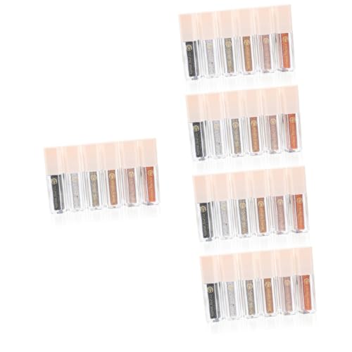 Beavorty 30 Stk Lidschatten-set Augen-make-up-tools Glitzer-lidschatten Glow-accessoires Schimmernder Lidschatten Textmarker Markieren Flüssiger Lidschatten Fräulein von Beavorty