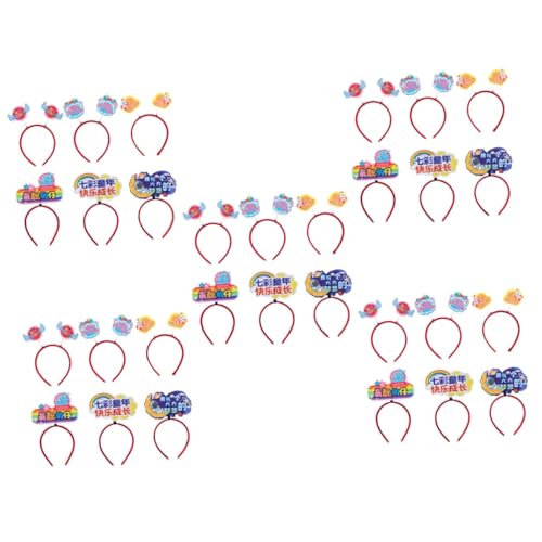 Beavorty 30 Stk Stirnband Kopfschnalle halloween haarschmuck kinder Halloween-Haarschmuck für Kinder Stirnband-Dekor Kinderparty Haarband Haargummis Partyzubehör Party-Kopfschmuck bilden von Beavorty